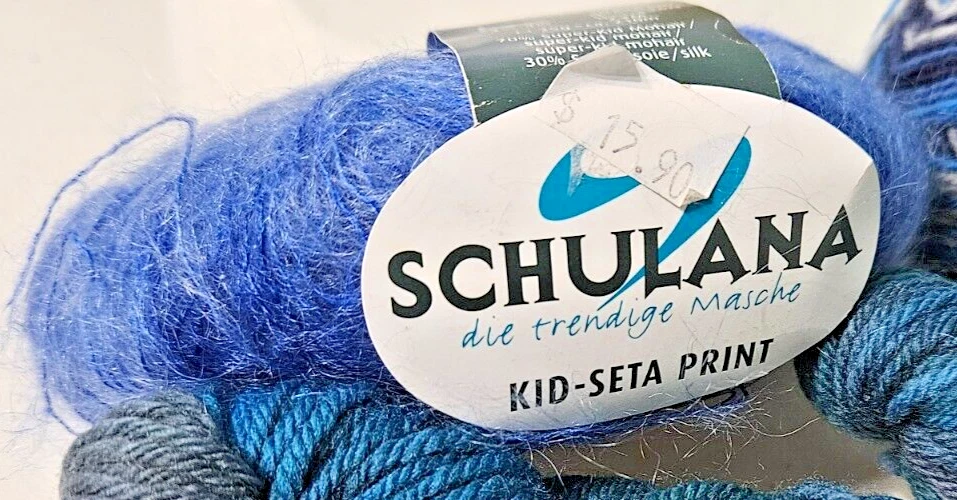 Patons Stretch Sock Skecel Mohair Silk Mountain Colors Wool Worsted Lot of 4! - Image 2 of 4