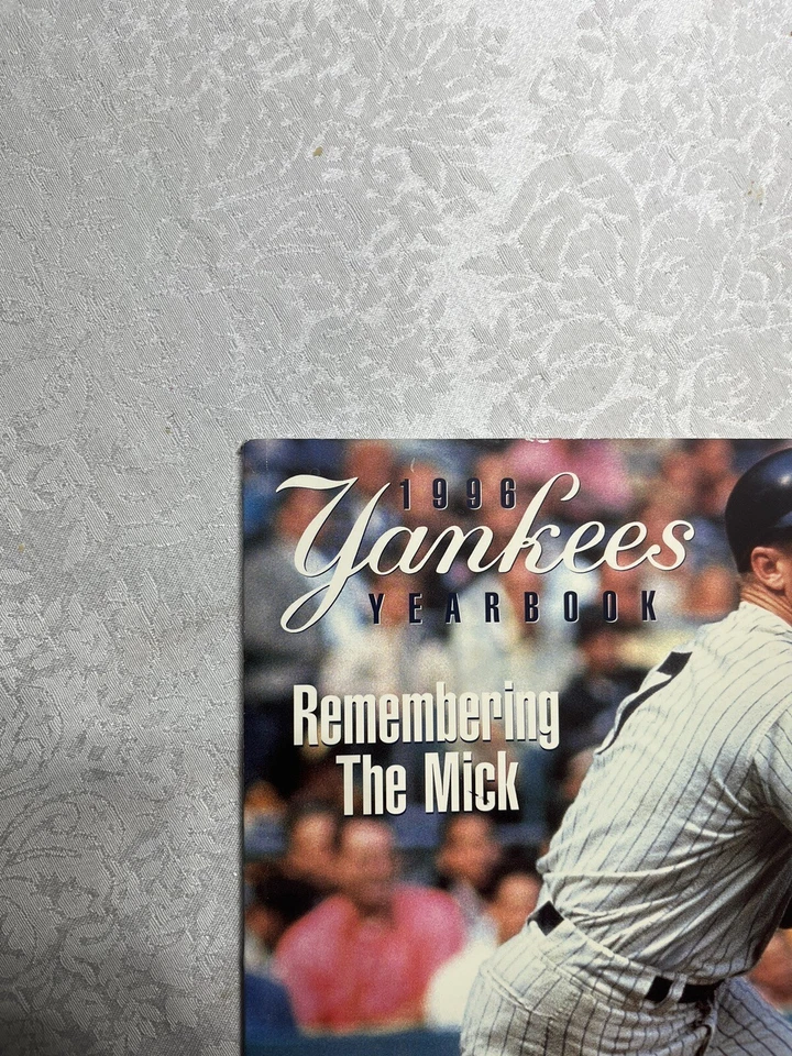 Derek Jeter Auto 1996 Yankee Yearbook ROY/World Series Champ 1 Of A Kind On eBay - Image 4 of 4