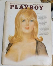 2797 Playboy Adult Magazine March 1965 NO CENTERFOLD W/ Insert Ads
