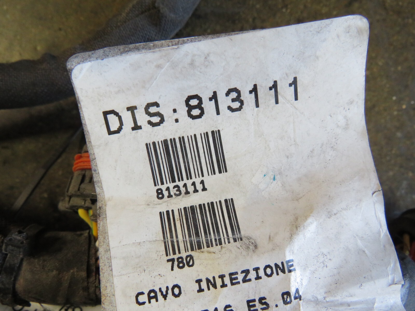 Ferrari Portofino, Main Engine Wire Harness, Dmg, Used, P/N 813111
