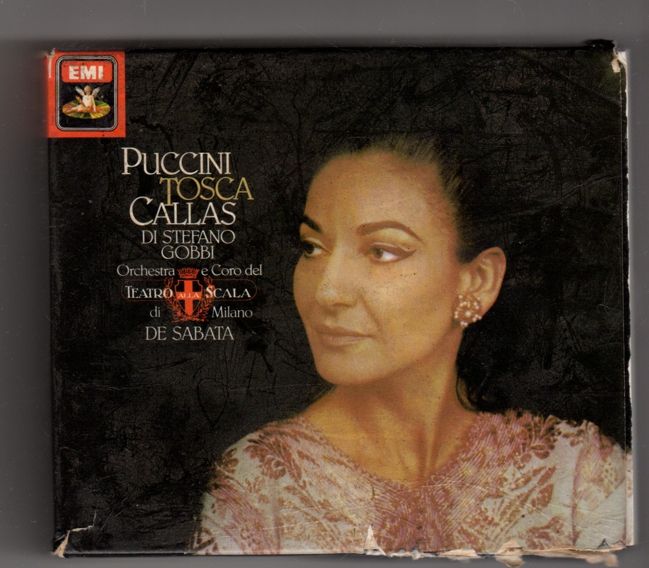 (IL482) Giacomo Puccini, Tosca - Opera In Three Acts - 1986 Boxset CDs + Book