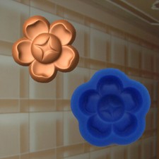 Gießform Stuck Dekorelement Blume Verzierung Silikonform Ornament Relief (299)