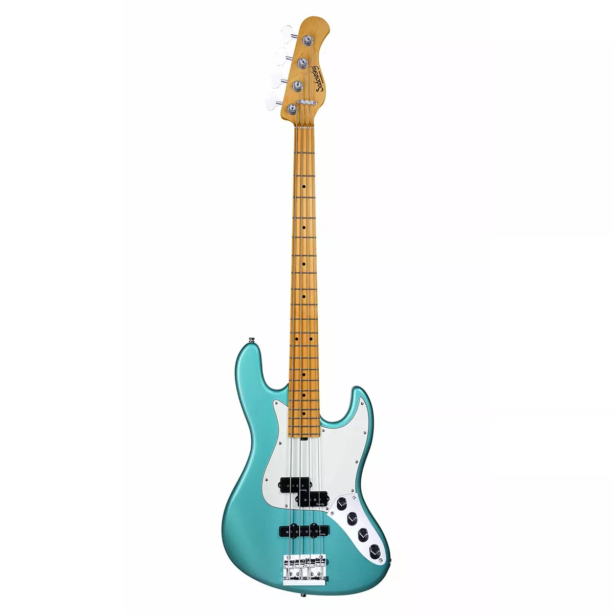 Sadowsky MetroExpress 21 Fret Hybrid PJ Bass Maple Sage Green