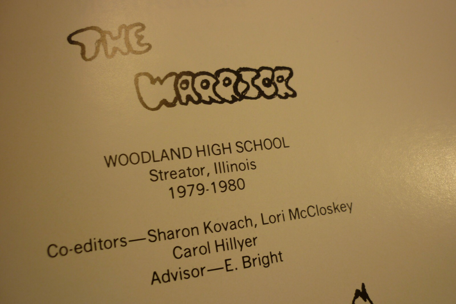 1980 WOODLAND HIGH SCHOOL YEARBOOK STREATOR ILLINOIS eBay