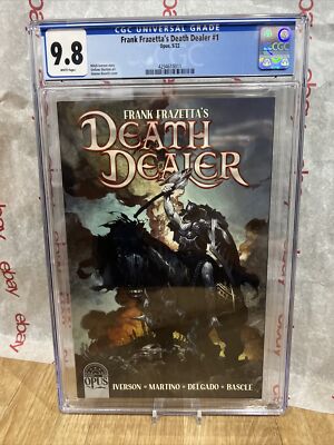 FRANK FRAZETTA DEATH DEALER #1 CVR A BIANCHI (MR) BY OPUS COMICS  2022 Cgc 9.8