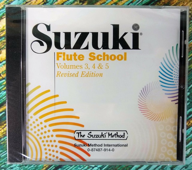 Suzuki Flute School Cd Volume 3 4 5 Accompaniment Disc 0914 - 