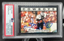 1985 Topps #37 Tony Dorsett PSA/DNA HOF Legend, Stunner, Perfect Autograph, TBC
