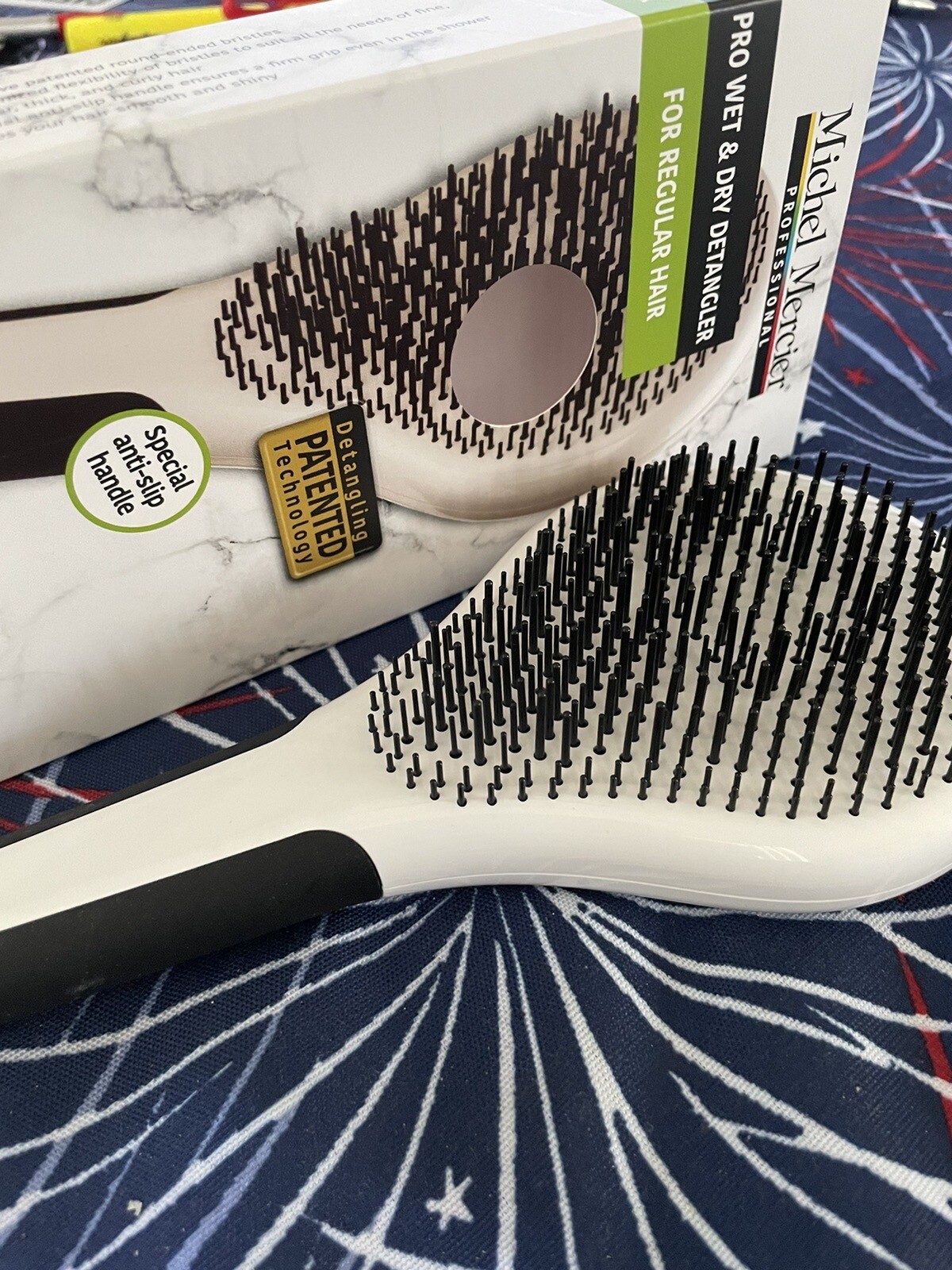 MICHEL MERCIER LIMITED EDITION PRO WET & DRY DETANGLER BRUSH REGULAR