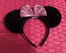 Minnie Mouse Headband Ears pink Now NOORIGINAL