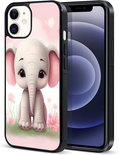 textured Cute tribal elephant TPU Cover For Apple iPhone For Samsung - Picture 14 of 25