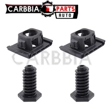 Set of 2 Adjustable Hood Bumper Buffer Fit For Dodge Ram Truck 55276482AB