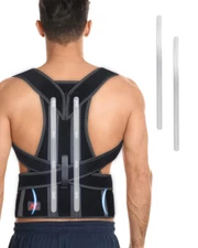 Back Brace Posture Corrector for Women and Men, Lower and Upper Back Pain Relief
