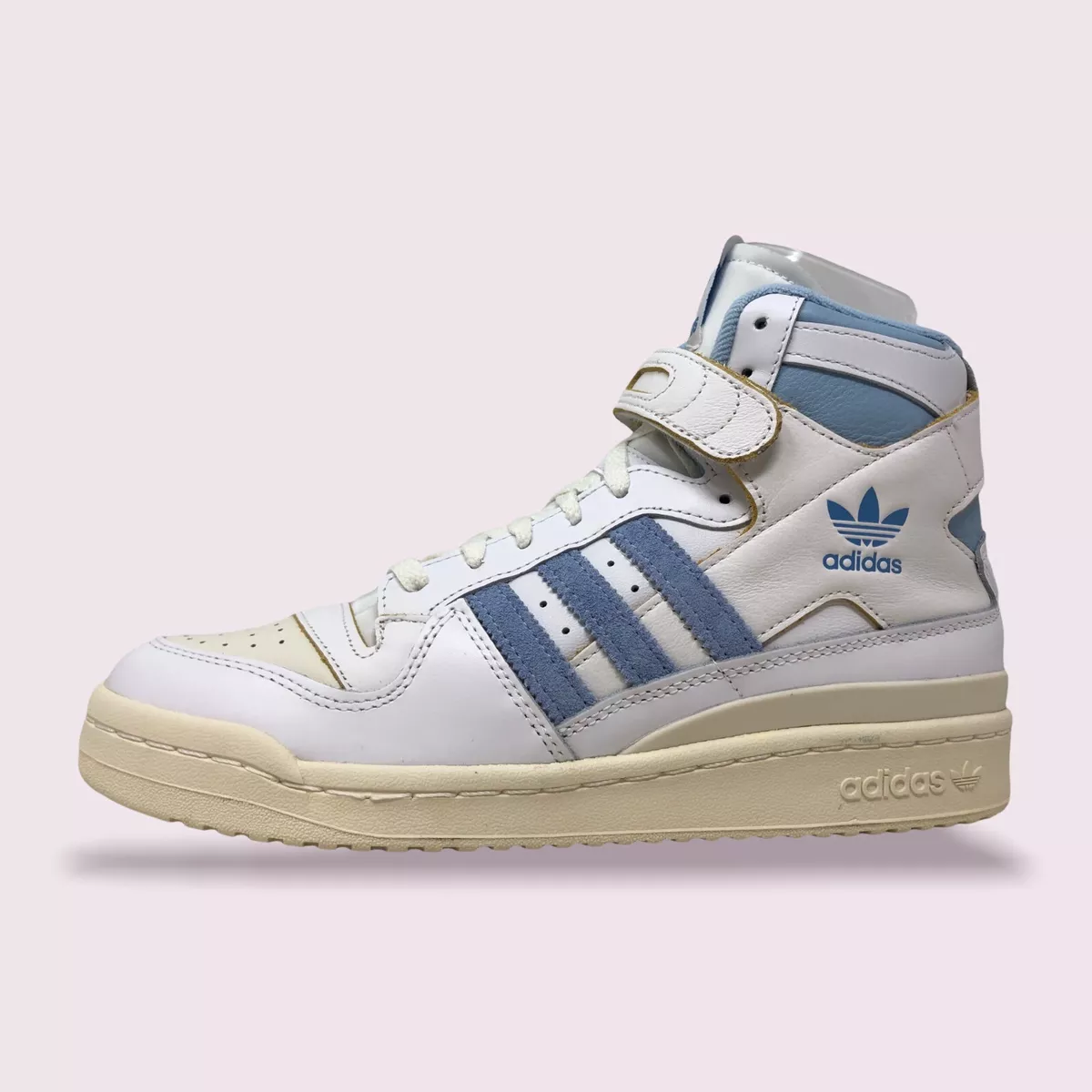 FORUM 84 HIGH  OFFWHITE-BRIGHT BLUE