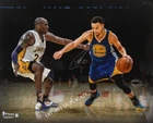STEPHEN  CURRY  -  KOBE  BRYANT  -  8  X  10  GLOSSY  SIGNED  PHOTO  REPRINT