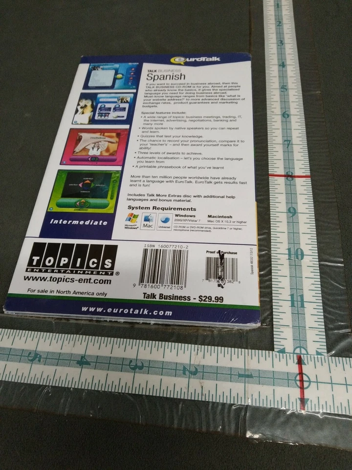 Talk Business Bureau Talk Spanish Video CD-ROM Intermediate - Image 2 of 4