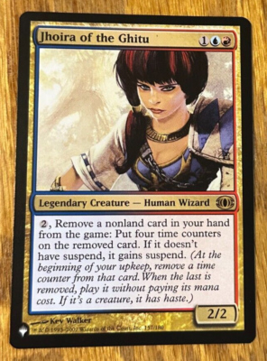 MTG Mystery Booster The List, Jhoira of the Ghitu (Future Sight) | eBay MTG Mystery Booster The List, Jhoira of the Ghitu (Future Sight) | eBay