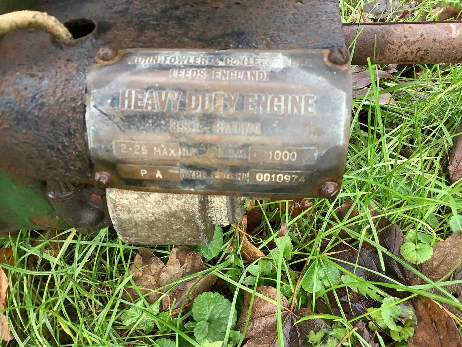 John Fowler & Co Leeds,stationary engine. eBay