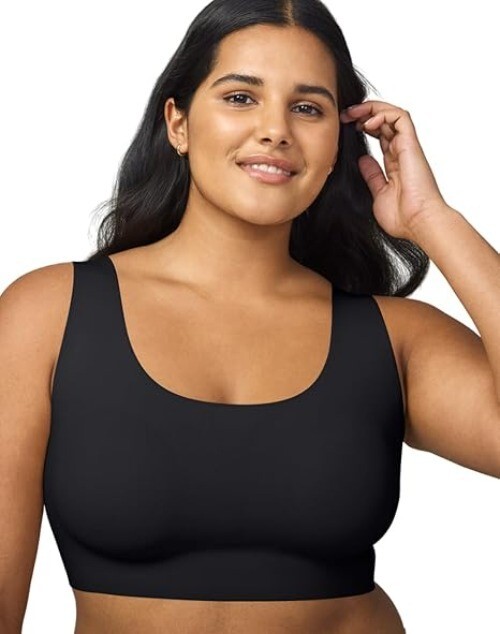 Wonderbra E3491H Womens New Wave Seamless Wirefree Bra Large