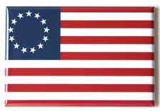 Betsy Ross Flag FRIDGE MAGNET american flag USA united states of america