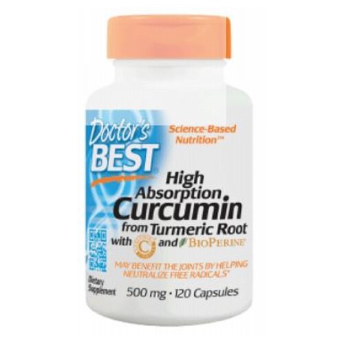 Curcumin Haute Absorption 120 G Lules V G Tales Par Doctors Best Ebay