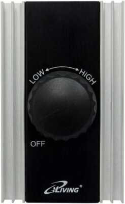 ILG8SFSC - iLIVING Solid State Variable Adjustable Precision Fan Speed Controlle