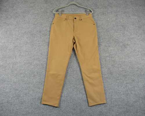 Myles Pants Mens 31 Brown Tour Chino Twill Stretch Water Resistant Reflect 31x29