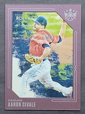 2020 Diamond King Purple Frame Aaron Civale RC