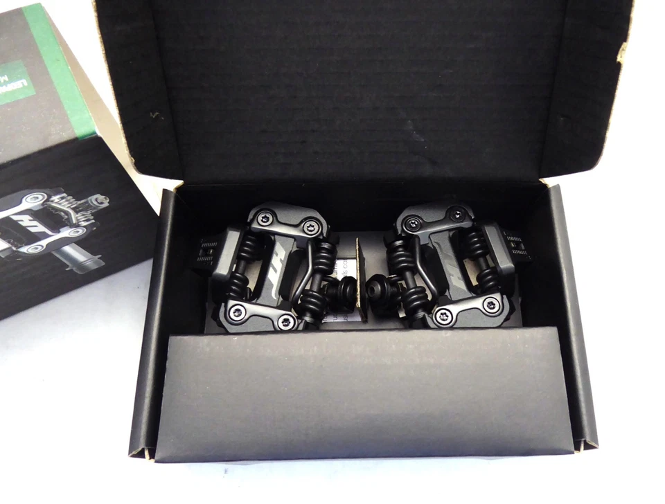 HT Pedals M2 Clipless Pedals CrMo - Stealth Black - Image 2 of 2