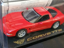 Brookfield Collectors Guild 1997 CHEVY CORVETTE Red 1:25 w/Case & COA Chevrolet