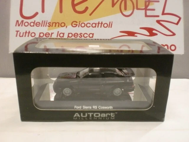 AUTO ART 1/43 - FORD SIERRA RS COSWORTH - BLACK 52861 - Immagine 2 di 4