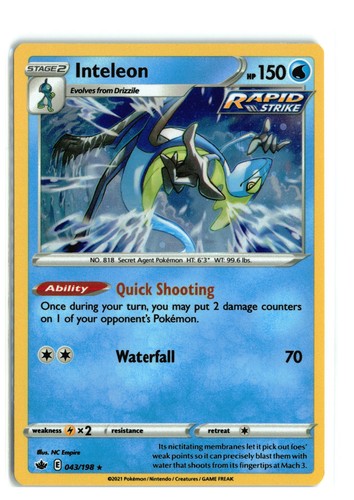 PSA 10 KLARA 194/198 Chilling Reign Pokemon 2021 Full Art Trainer