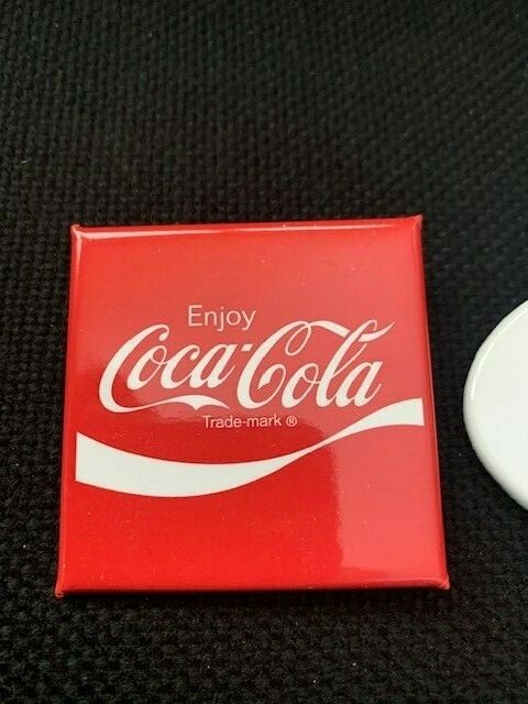 Coke Coca-Cola Insiders Club Set of 2 Pins Buttons Bottles and Logo NEW ...