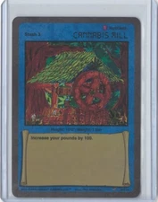 CannaBeast “Cannabis Mill” Holo Card 18/114 TCG CCG ,  1st Edition