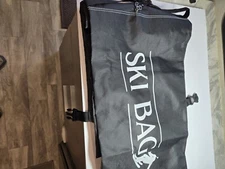SKI TRANSPORT BAG -CARRYING STRAP -WATERPROOF -ZIPPER -77 X 13 -SKIS  -SNOWBOARD