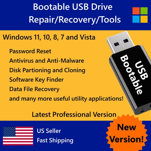 Hiren's Boot PC Repair/Recovery/Tools/Password/Antivirus Computer Fix Utility
