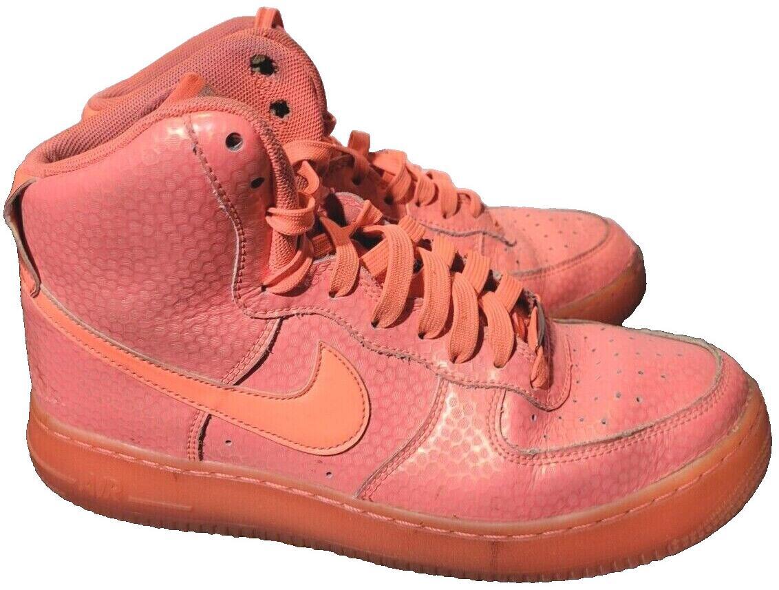Nike Air Force 1 Premium High Hot Lava W for sale - eBay