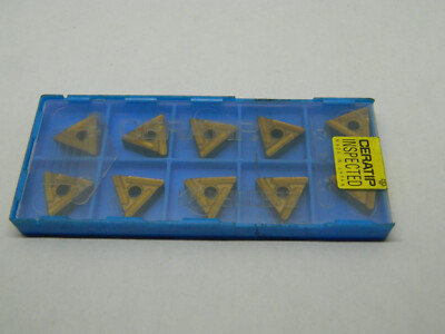 10 x Wendeplatten Ceratip Kyocera TNMG160408R-ST CA6015 carbide inserts