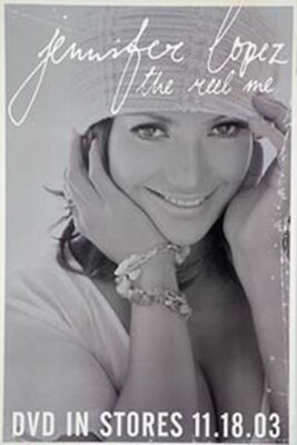 Jennifer Lopez - The Reel Me (Single Sided) Dvd Release) Original Music Poster
