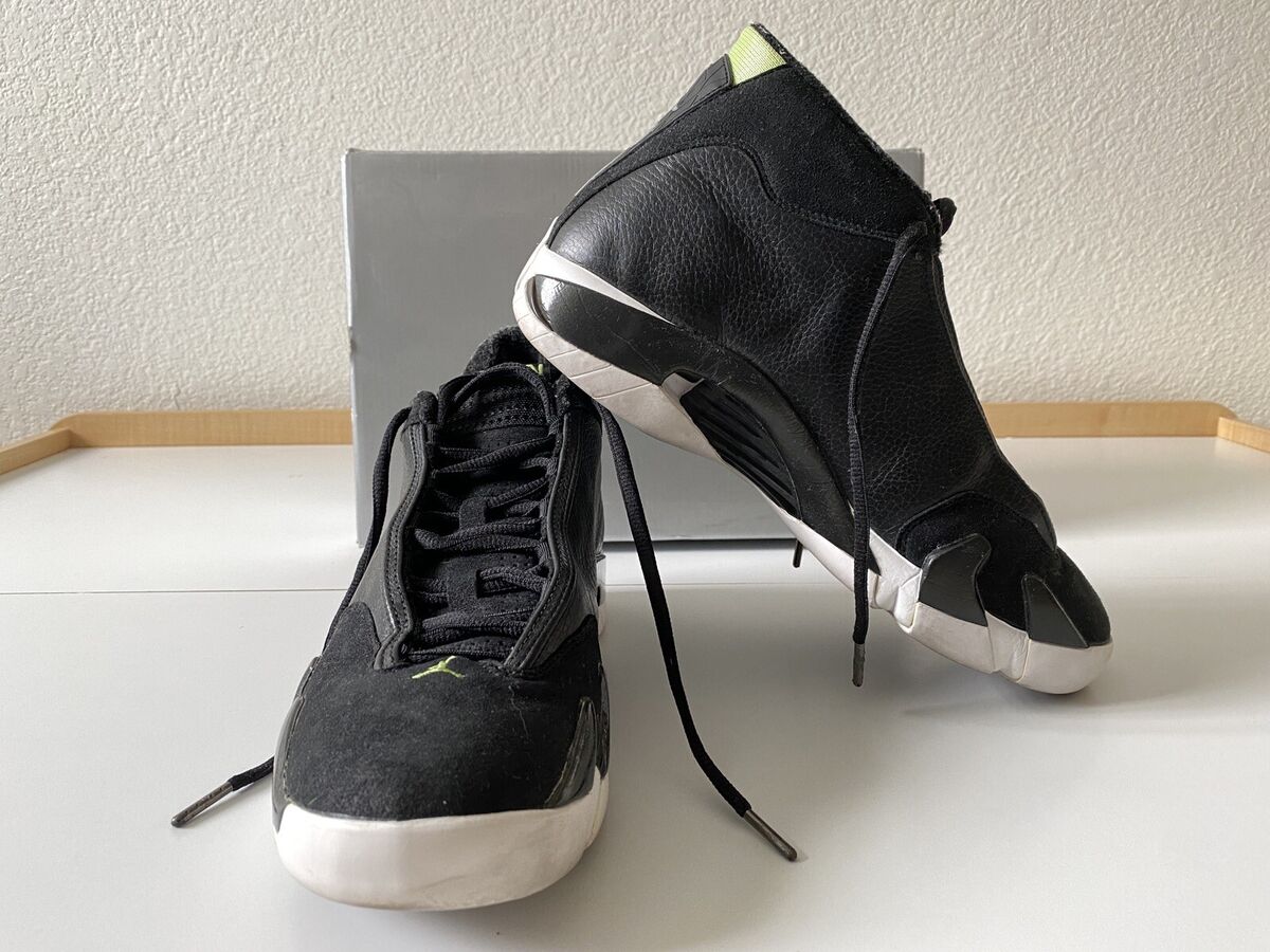 Vintage Air Jordan 14 XIV OG 'Indiglo' 1999 Mens 10 (136017 Vintage Air Jordan 14 XIV OG 'Indiglo' 1999 Mens 10 (136017