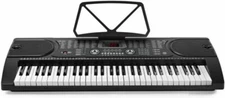 Hamzer 21571419 61-Key Digital Piano With Stand 