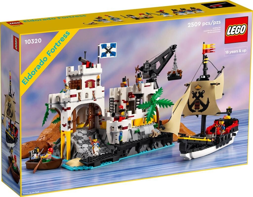 LEGO Pirati 10320 Fortezza di Nuovo MAI APERTO