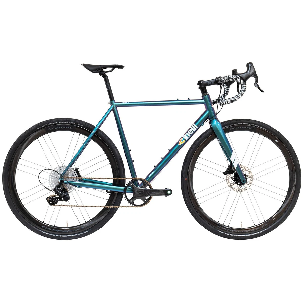 Cinelli Nemo Tig gravier Ekar shamal v lo v lo vert rose