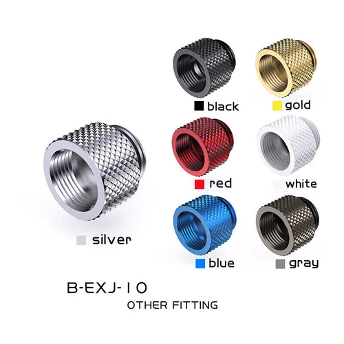 Bykski ( Extend 10mm )G1/4" Female To Male Extension Connector Fitting B-EXJ-10