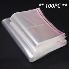 Clear Self Adhesive Peel Seal Cellophane Plastic OPP Transparent Packing Bags