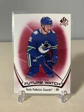 2021-22 SP Authentic Limited Red #122 Vasily Podkolzin FW RC - NHL Hockey Card