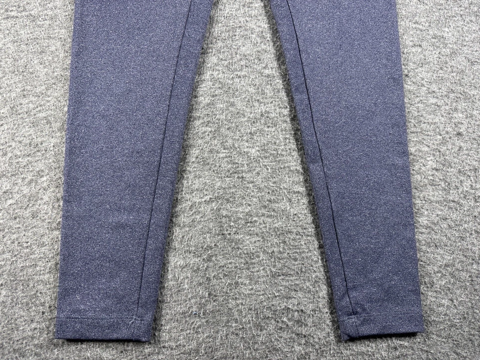 Leggings Matty M Talla Mediana Ajustados Elastizados Yoga Informales Azul Gris Foto 4 de 4