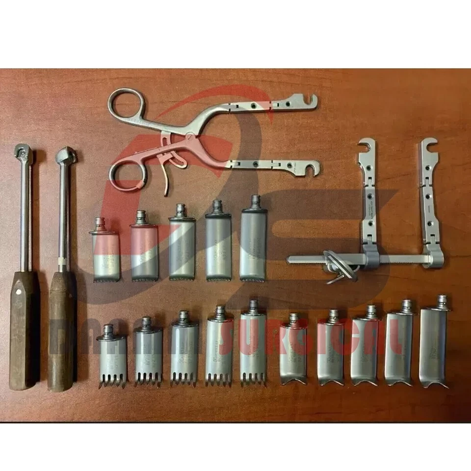 Caspar Lumbar Discectomy Retractor Set Spinal Surgery Kit Medical Instruments - Image 3 of 4