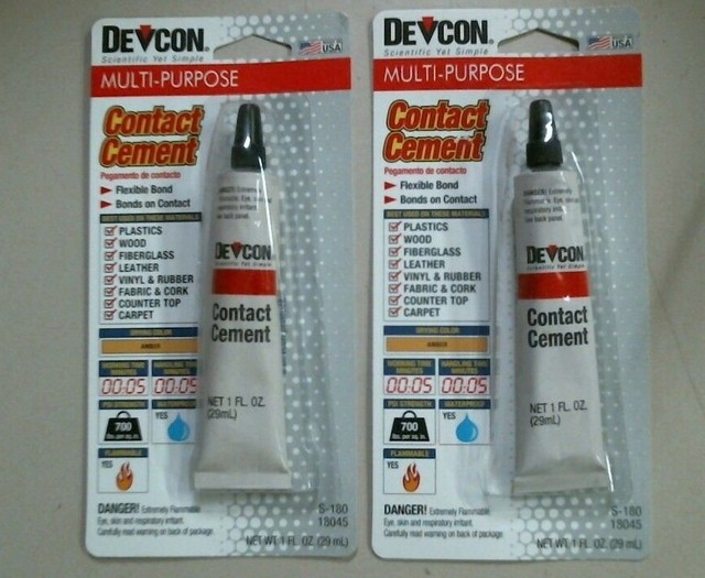 ITW Devcon 18045 Contact Cement 1oz for sale online | eBay