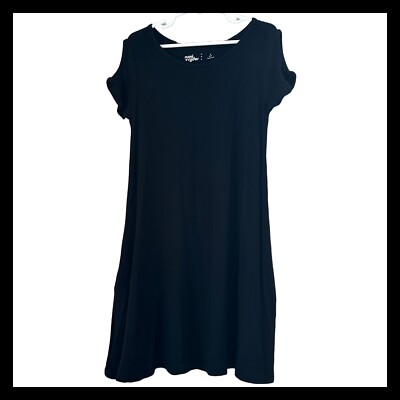 4t black dress Cherokee Black & Whie Stripe Bow Dress (4T Girls)