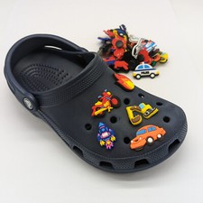 Assorted Shoe Charms - Boys, Gaming, Guitar, Car, Digger